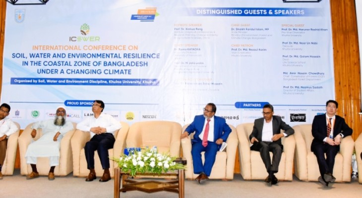 জলবায়ু পরিবর্তনে বিপর্যস্ত উপকূল: সমাধান খুঁজতে খুবিতে সম্মেলন